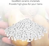Hapivida Ceramic Triangle Abrasive Filler Media 1lb Rock Tumbling Supplies view 3