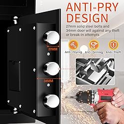 2.6 Cuft Depository Safe for Business with Quick