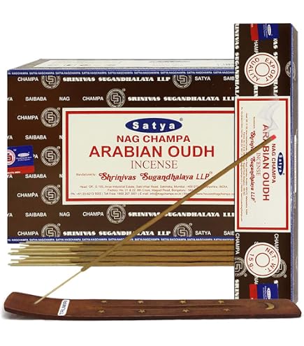 Satya Arabian Oudh Incense Sticks, 15g Pack