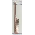 Krest Bone 10 Inch Space Teeth Rattail Comb. Professional comb. Heat Resistant Comb. Styling Combs. Detangle, Sectioning Comb.