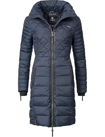 Navahoo Damen Winter-Mantel Steppmantel Ronin 5 Farben XS-XXL