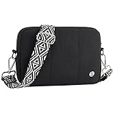 Telena Crossbody Bags for Women Cross Body Purse with Guitar Strap Lightweight Puffer Shoulder Bag for Travel