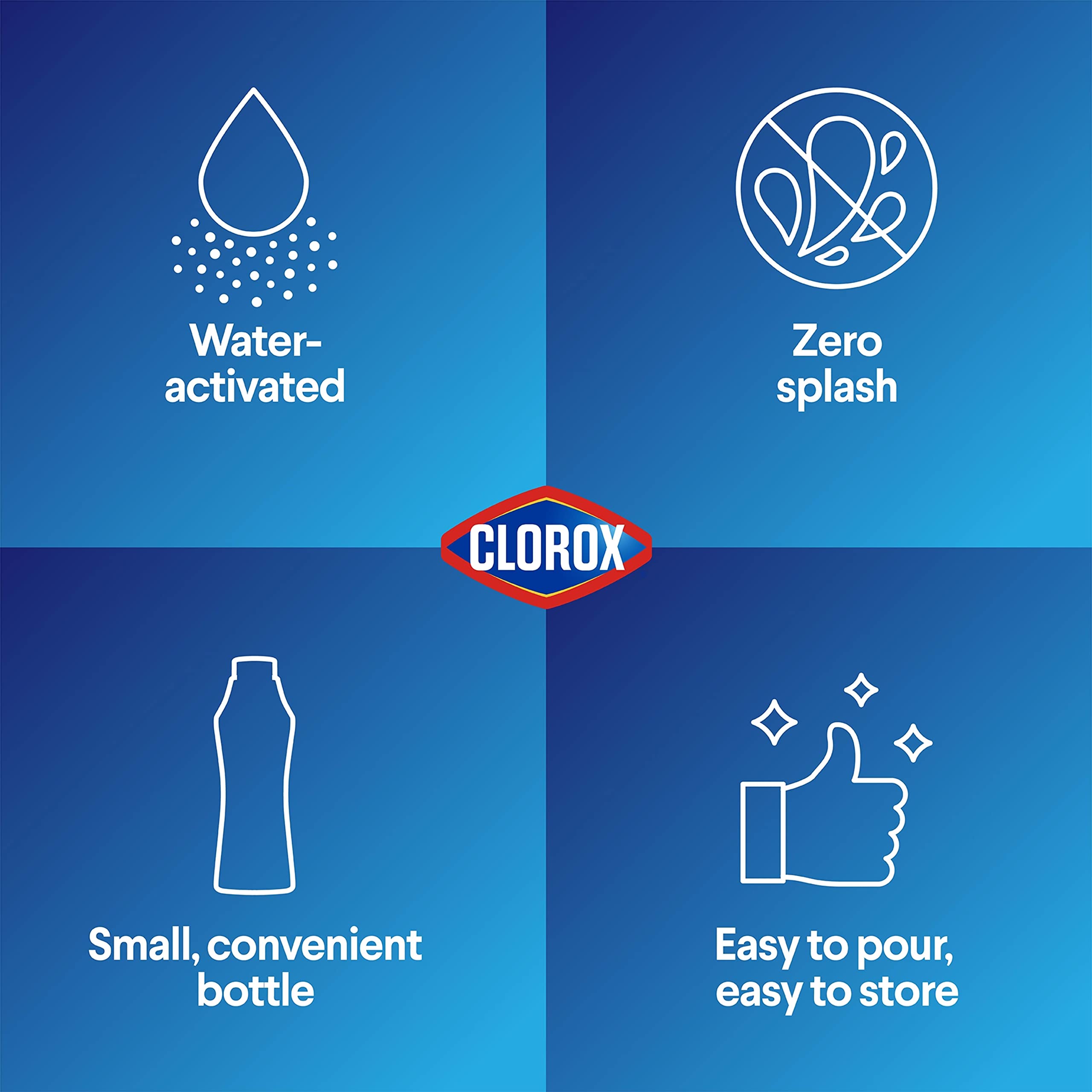 Clorox Concentrated Bleach Powder, 21.1 oz