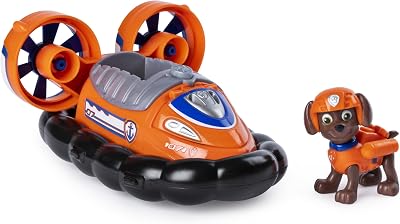 Paw Patrol Zuma Transforming Hovercraft Toy Ages 3+ Flip Hook Wheels