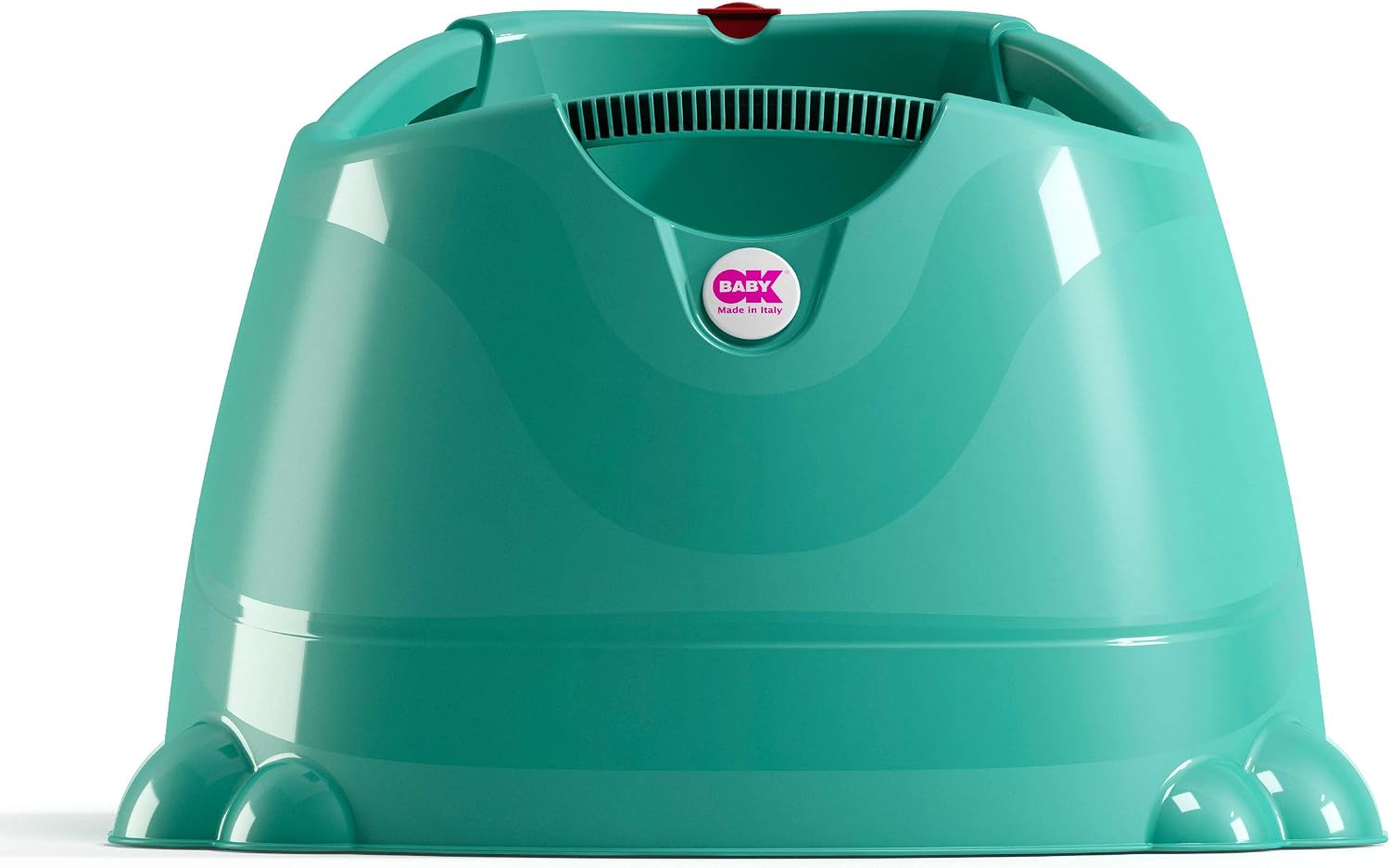 OKBABY Oplà Spacious & Versatile Baby Bath for Comfortable Bath Time 12-36 Months, Turquoise, Azure, 63x41x61 Cm - Image 4