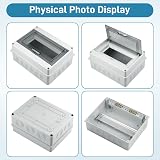 JIZZU HT-5 Way Circuit Breaker Box IP65 Waterproof DIN Rail Enclosure view 6