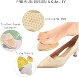 VivoFoot 4 Pcs Foam Ball of Foot Cushions Metatarsal Pads Beige view 2