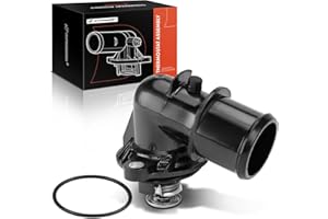 A-Premium Engine Coolant Thermostat Housing Assembly Compatible with Ram 1500 2014-2018/2020-2022, 1500 Classic 2019 & Jeep G