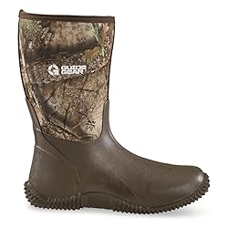 Guide Gear Men’s Mid Camo Bogger Rubber Boots