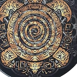 AZURAOKEY Shaman Drum, 10 Inch Frame Drum sktop