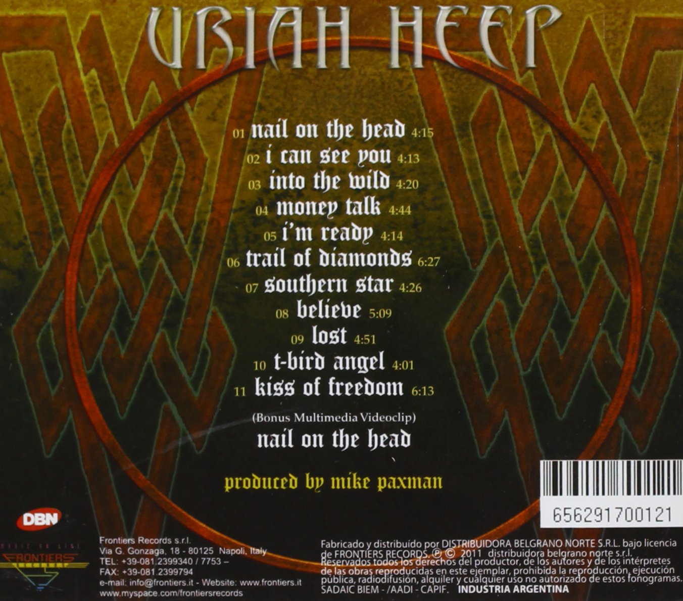 Uriah Heep Into The Wild Amazon Com Music