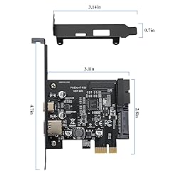 BEYIMEI PCI-E 1X to USB 3.2 GEN1 5Gbps External