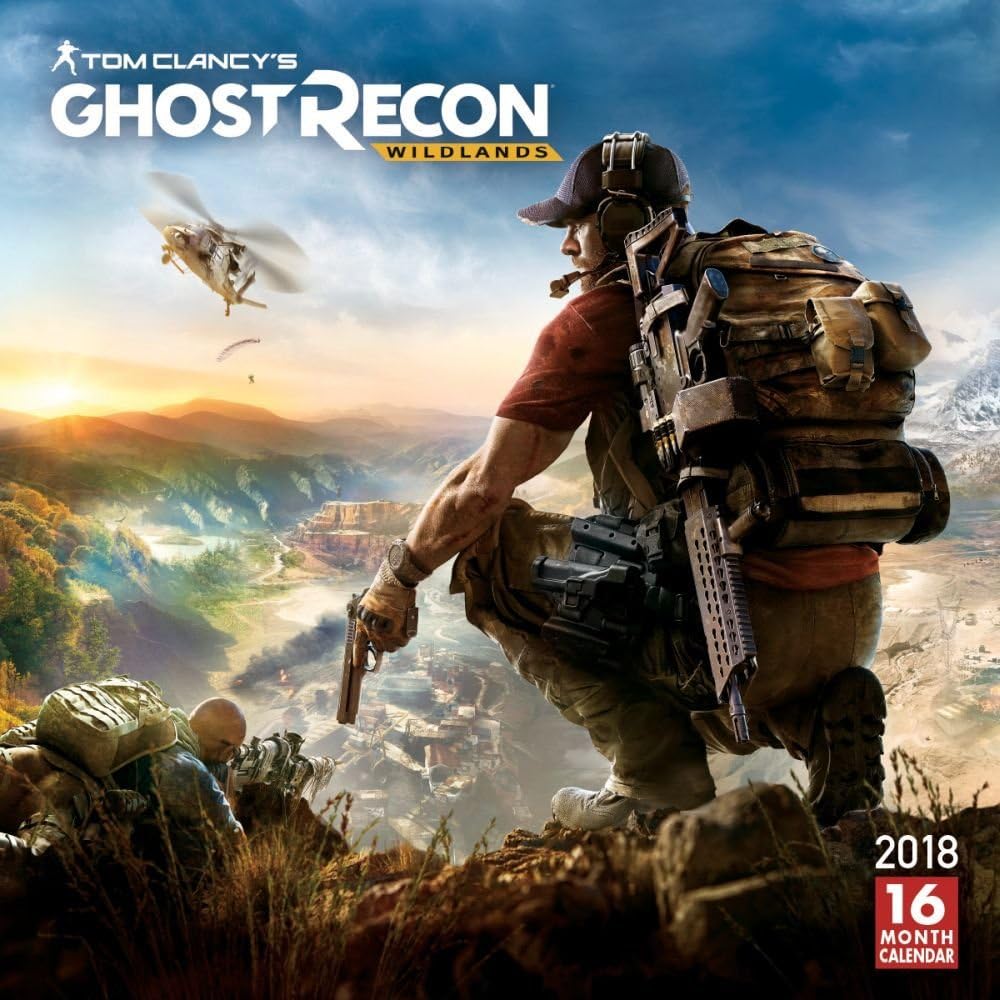 Tom Clancy's Ghost Recon Wildlands 2018 Wall Calendar
