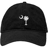 Go All Out Adult South Carolina Flag Embroidered Deluxe Dad Hat