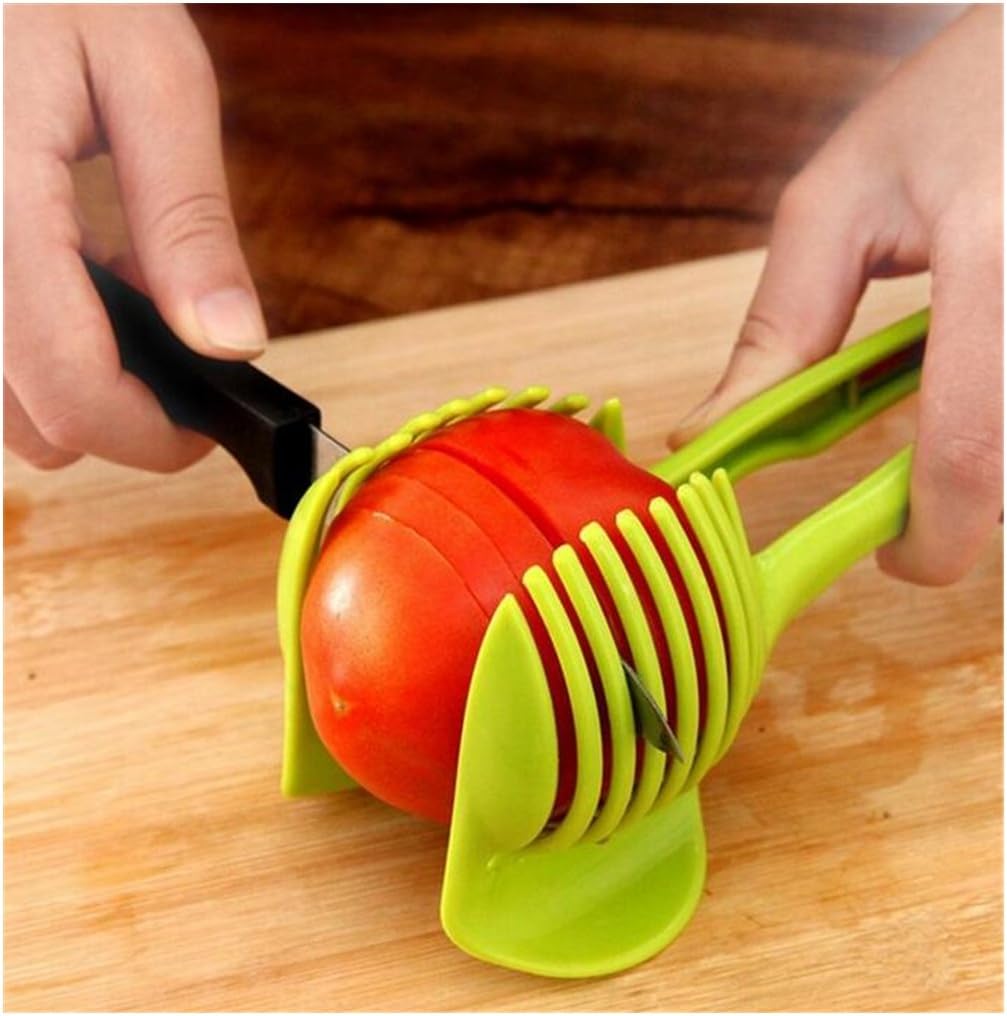 OYang Potato Food Tomato Onion Lemon Vegetable Fruit Slicer Egg Peel Cutter Holder Kitchen Tool