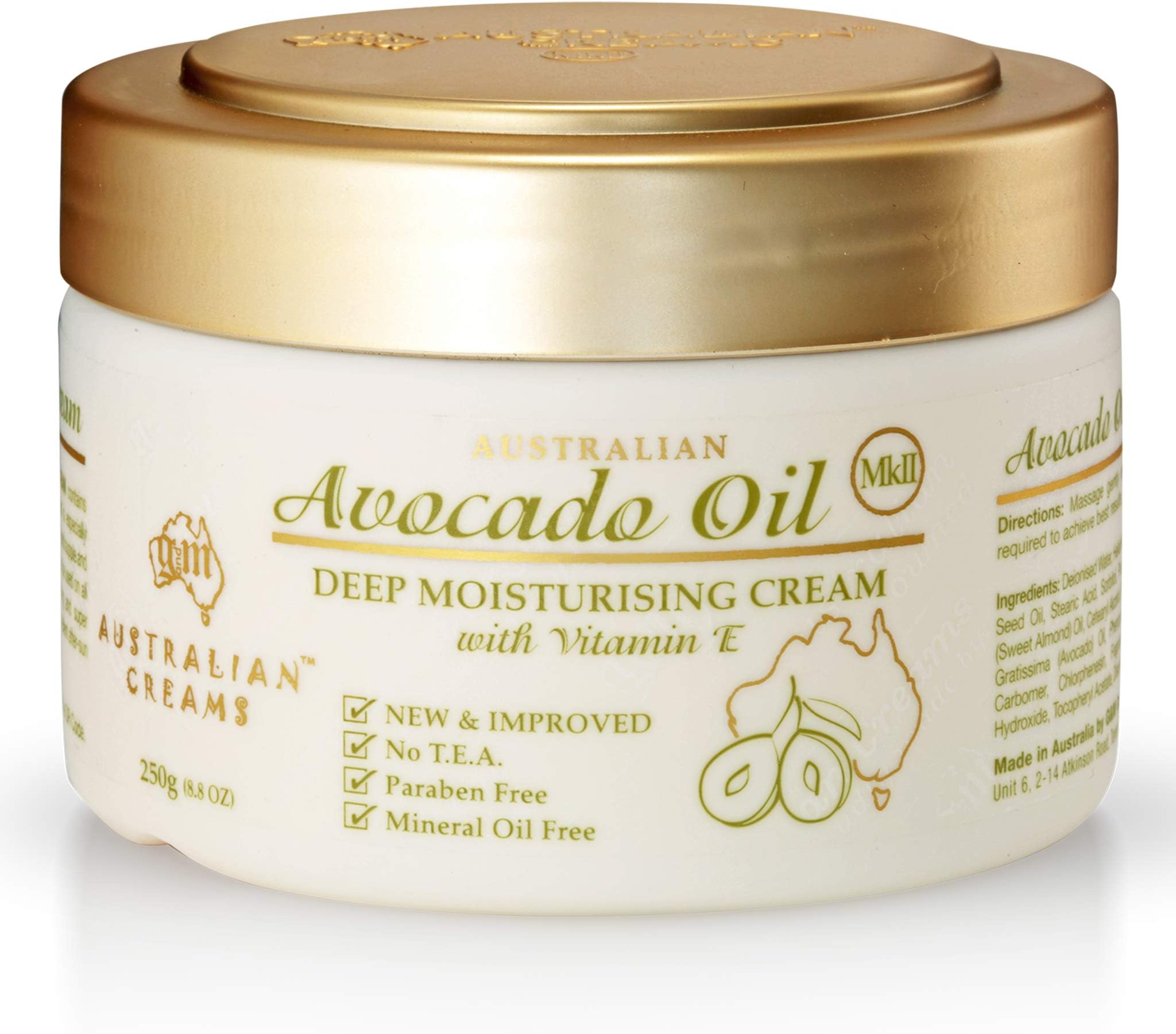 Australian Creams MkII 250g (Avocado Oil)