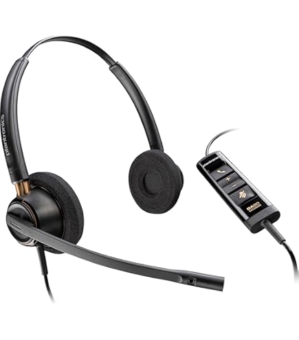 Amazon.com: Cisco Headset 322 USB, Wired Dual On-Ear