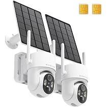 4G LTE Cellular Security Camera Wireless Outdoor, Wireless