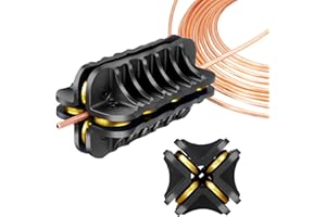 JINGTAO88 3/16" Tubing Straightener - Handheld Brake Line & Fuel Line Straightener Tool Compatible with Copper、 Stainless Stee、Steel、Aluminum Tubing - Gold