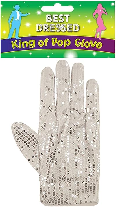 HENBRANDT Pop Icon Glove - Adult Sequin Glove 9.5cm x 23cm