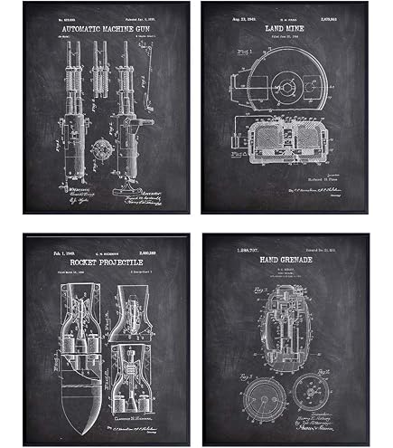 Amazon.com: Winchester Wall Art, Framed Patent Print of Winchester