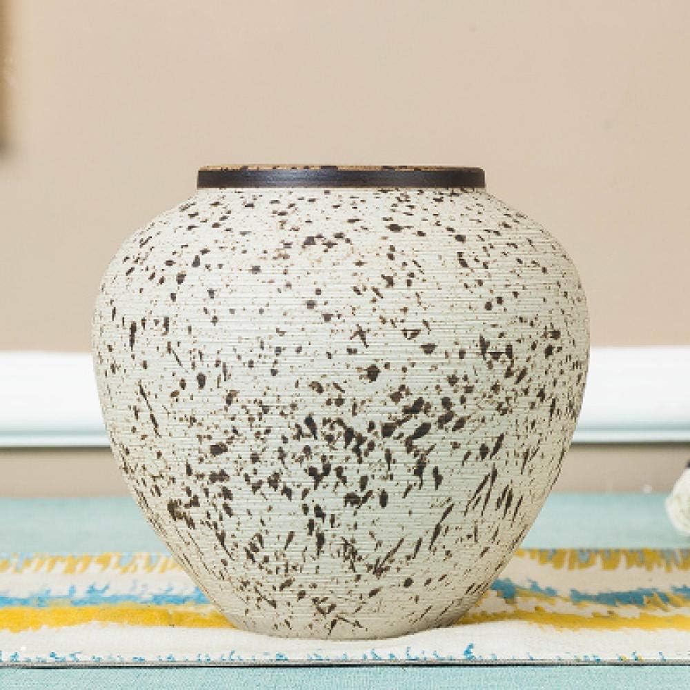 DSENIW QIDOFAN Crafts Dekorationen Art Craft Vase keramische Dekoration Heim-TV-Schrank Simulation Blume Blumentisch