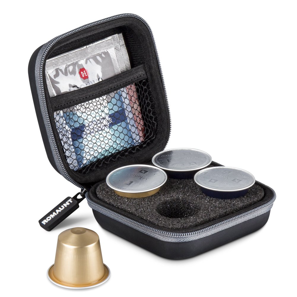 Protective Carrying Case For Nespresso & Compatible Capsules Portable