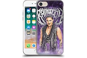 Head Case Designs Officially Licensed WWE This is My Brutality Rhea Ripley Gel Case [Military Grade Protection] Compatible with Apple iPhone 7/8 / SE 2020 & 2022