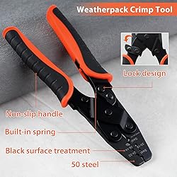 LEONTOOL Open Barrel Terminal Crimping Tool