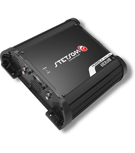 Stetsom Vulcan 5000 1 Ohm Car Amplifier, Mono Full Range 5000.1 5K