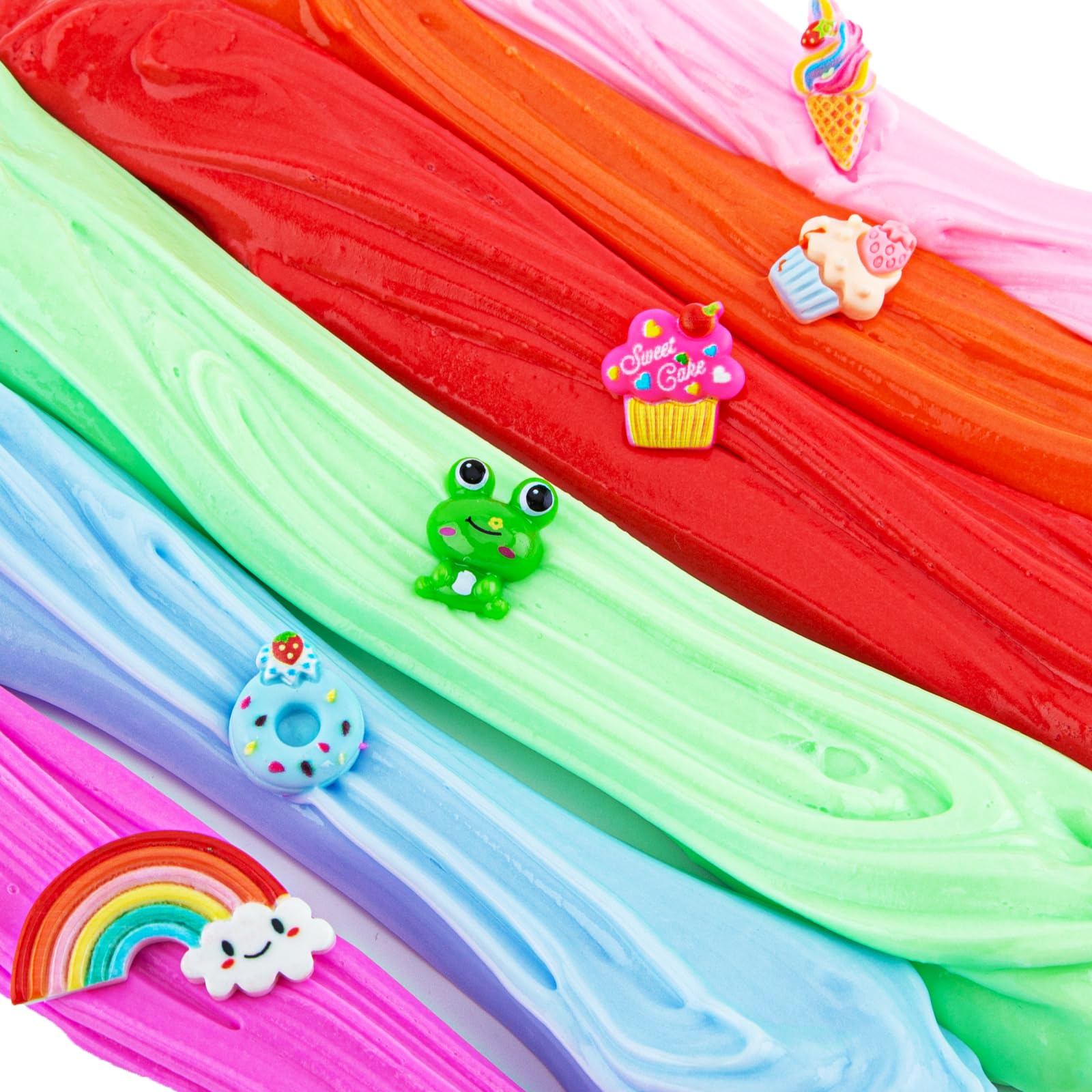 Slime Set Kit Mua 18 Pack Slime Set Includes 6 Butter Slime, 6 Clear Slime & 6 Cloud ...