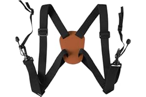 Binocular Strap Adjustable X-Shaped Binocular Harness for Hunting Birding Camping Hiking Outdoor