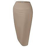 Reg and Plus Size Pencil Skirts for Women Below The