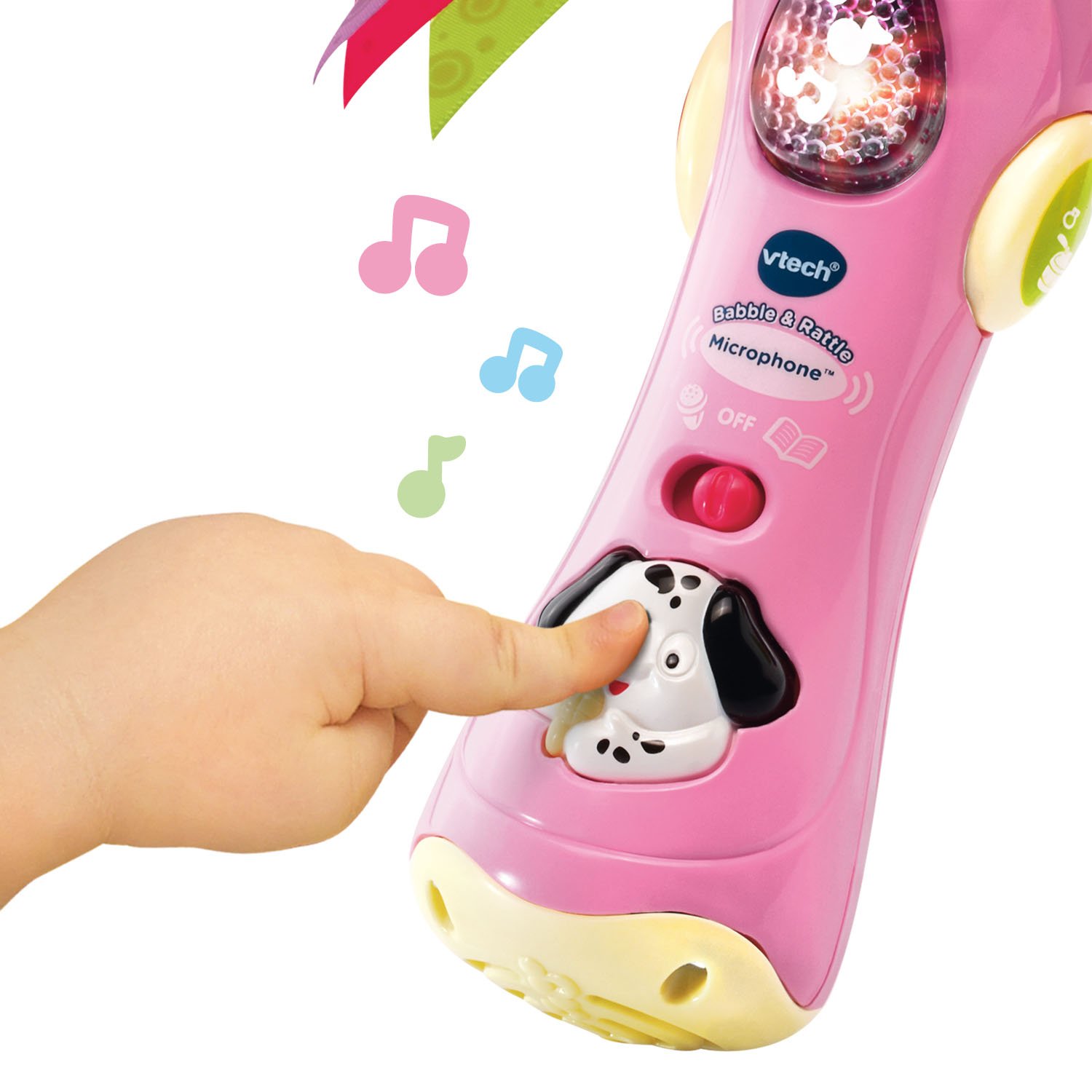 vtech baby babble and rattle microphone