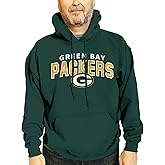 Team Fan Apparel NFL Adult Unisex Starting Fresh Ultra Soft Fleece Hooded Sweatshirt, Heathered Football Hoodie