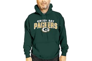 Team Fan Apparel NFL Adult Unisex Starting Fresh Ultra Soft Fleece Hooded Sweatshirt, Heathered Football Hoodie