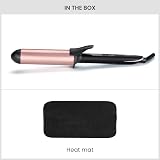 BaByliss Rose-Quartz 38mm Curling Tong Pink Natural Waves Big Curls view 7