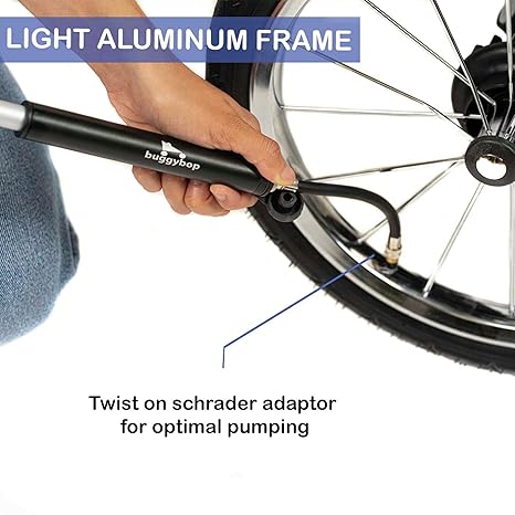 bob stroller tire inflation