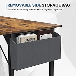 DUMOS 40 Inch Office Small Computer Desk Modern