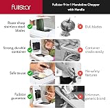 Fullstar 7-in-1 Vegetable Chopper & Mandoline Slicer White view 8