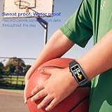 BIGCHINAMALL Kids Fitness Tracker Smartwatch Heart Rate Monitor Alarm Clock Gift view 3