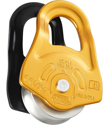 Amazon.com : PETZL, Carrucola Bloc. Micro Traxion, Blocker Pulley