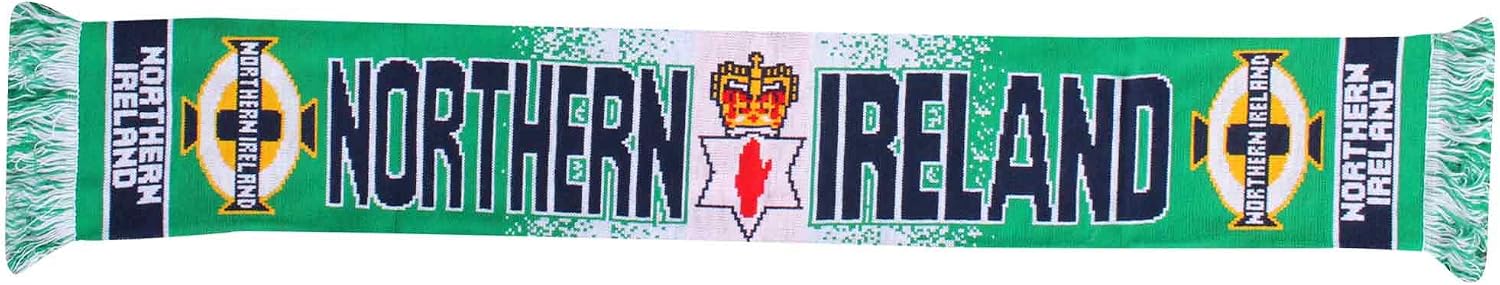 Northern Ireland Football Fans Scarf (100% Acrylic), Multi, 145cm x 16cm - Image 3