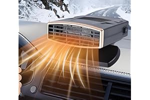 LILITUAN 12V Car Heater that Plugs into Cigarette Lighter,2-in-1 Heating/Cooling Switchable