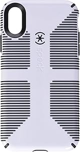 Speck Products CandyShell Grip iPhone XR Case, White/Black