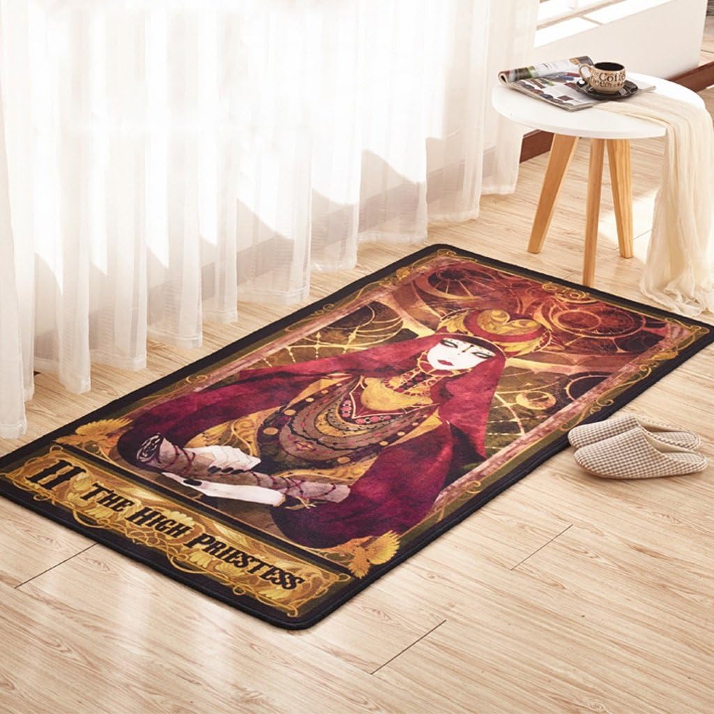 CXSM Anti-slip Bedroom Bed Personality Tarot Goddess Mat (117cm Wide And 60cm Long) (Size : 80cm*155cm)