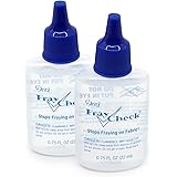 Dritz Fray Check Liquid Seam Sealant.75-Fluid Ounce (2-Pack), Clear
