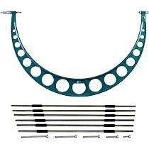 MITUTOYO Extension rods .5, 1, 2 (2pcs), 4, 8in (2pcs), 12in