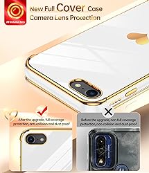 LeYi for iPhone-7 iPhone-8 Case: with Tempered