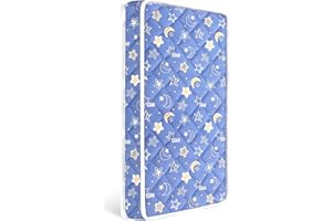 Lillibearas Premium Crib Mattress and Toddler Mattress 52" x 27.6" x 5",Firm,Breathable Hypoallergenic for Standard Cribs and Toddler Bed